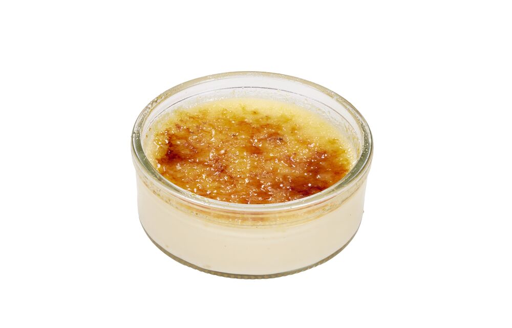 6614937 Crème brûlée uten folie brennt sukker