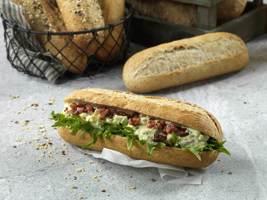 5356985 Baguette halvgrov 90g eggesalat og bacon br